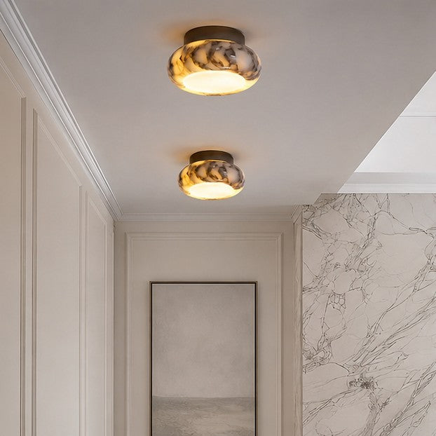 Minimalist Light-luxury Marble Walk-in Closet Ceiling Light