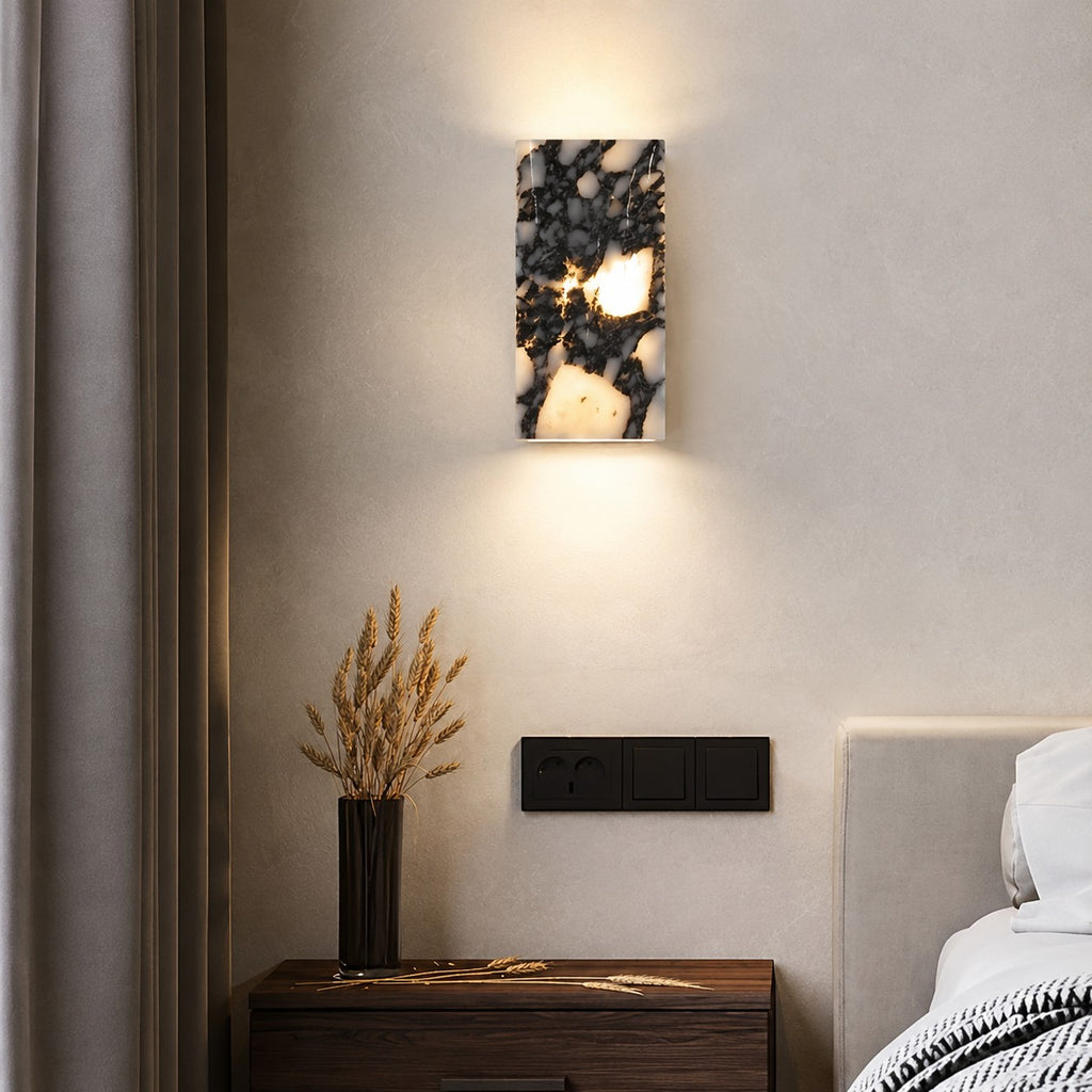 Marble Wall Light For The Bedroom Headboard
