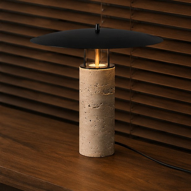 Nordic Post-modern Cave Stone Table Lamp Hall Bedroom Bedside Lamp