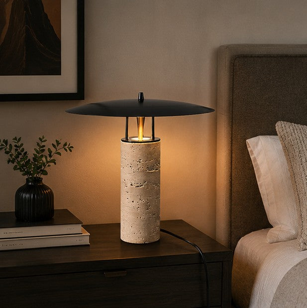 Nordic Post-modern Cave Stone Table Lamp Hall Bedroom Bedside Lamp