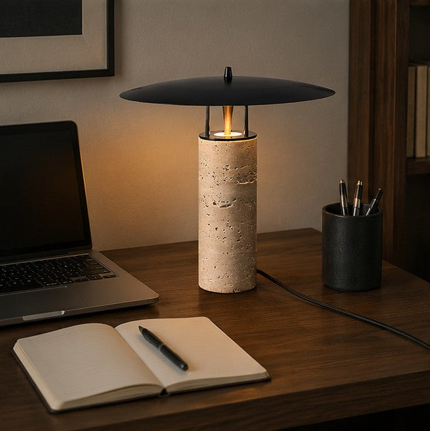 Nordic Post-modern Cave Stone Table Lamp Hall Bedroom Bedside Lamp