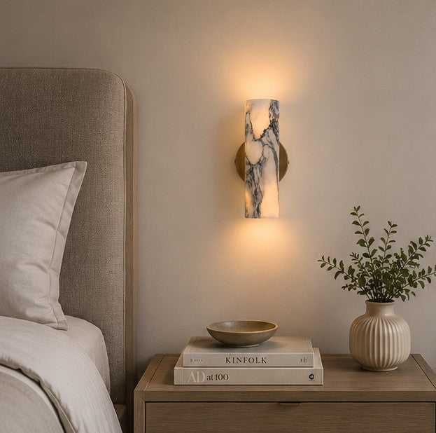 French-inspired  Light-luxury  Personalized  Creative Wall Sconce Made From Natural Marble