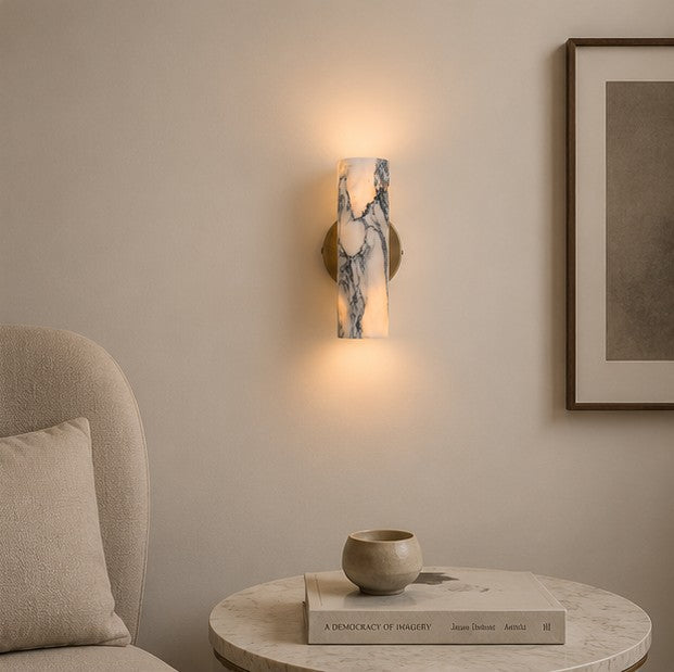 French-inspired  Light-luxury  Personalized  Creative Wall Sconce Made From Natural Marble