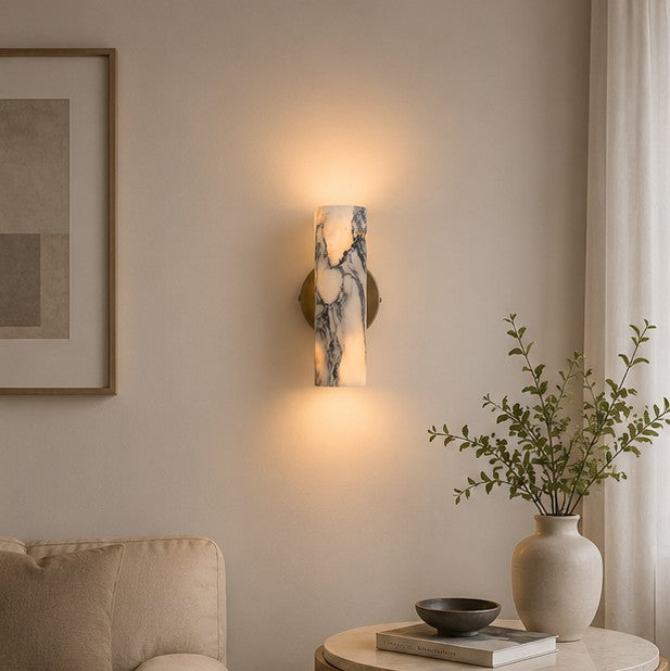 French-inspired  Light-luxury  Personalized  Creative Wall Sconce Made From Natural Marble
