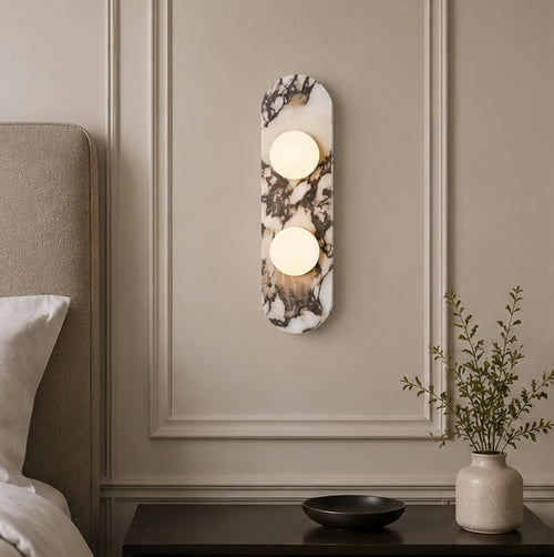 Bedside Hallway Living Room Bedroom Corridor Atmosphere Marble Wall Lamp