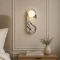 Bedside Hallway Living Room Bedroom Corridor Atmosphere Marble Wall Lamp