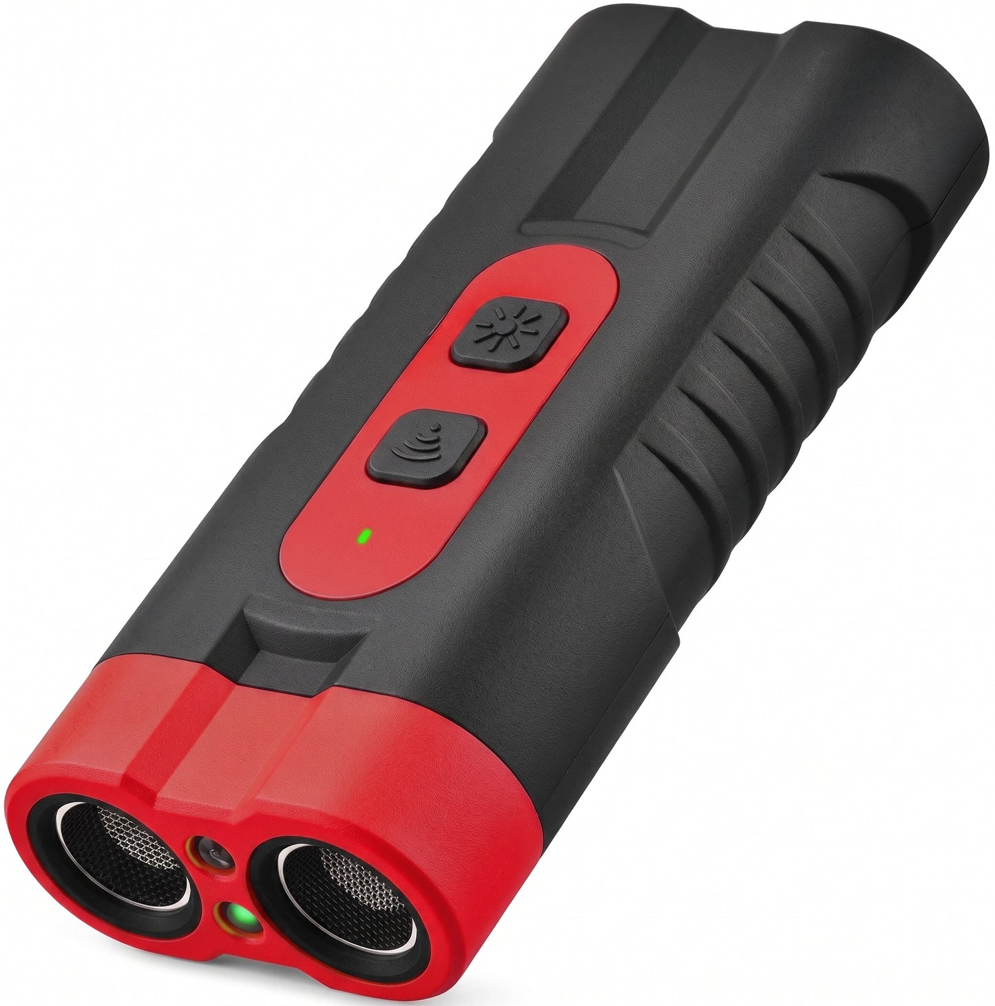 Dual-headed sonic bark suppressor flashlight