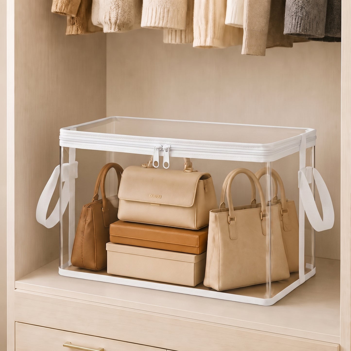 Doll storage bucket