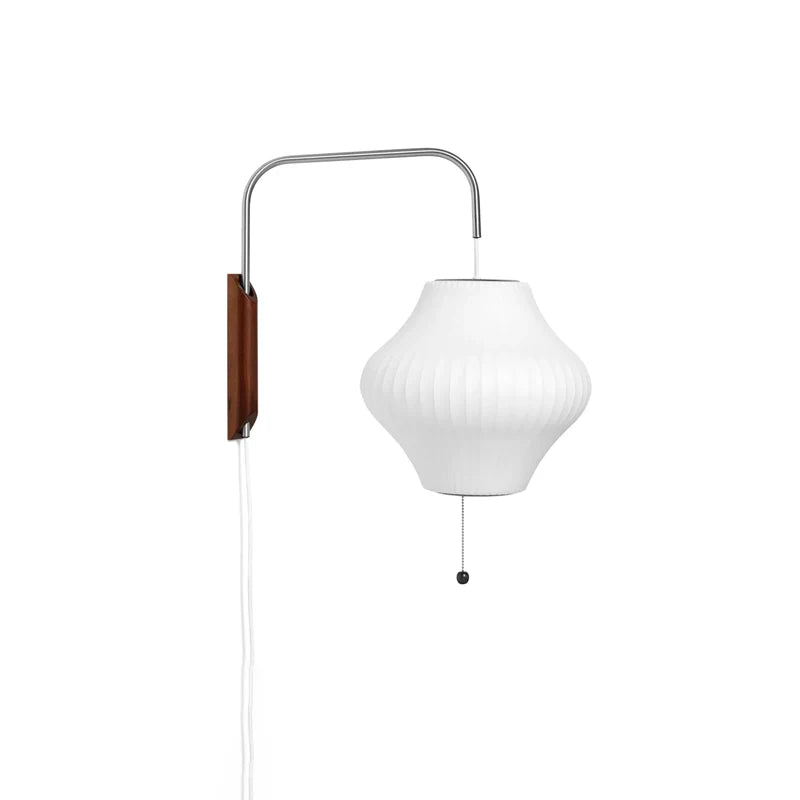 Creative Drawstring Wabi Sabi Style Japanese Bedside Reading Light