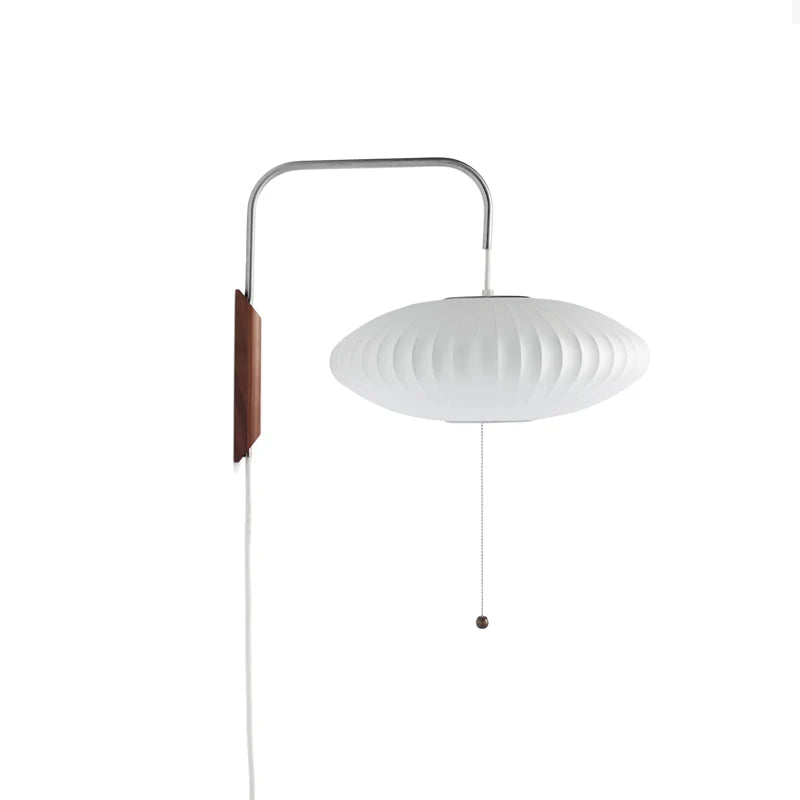 Creative Drawstring Wabi Sabi Style Japanese Bedside Reading Light