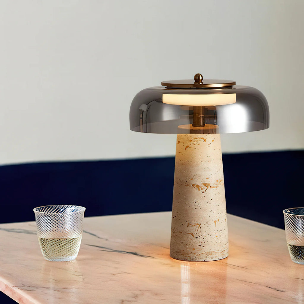 Nordic-style Minimalist Glass Table Lamp For Home Use