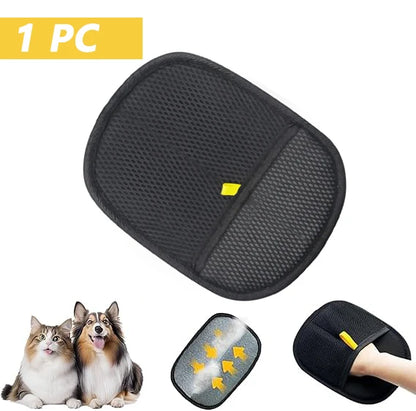 Pet Hair Removal Grooming Gloves