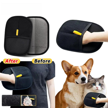 Pet Hair Removal Grooming Gloves