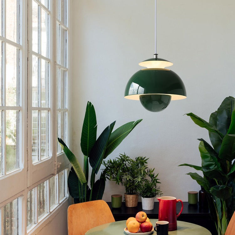 Flower bud bedside chandelier