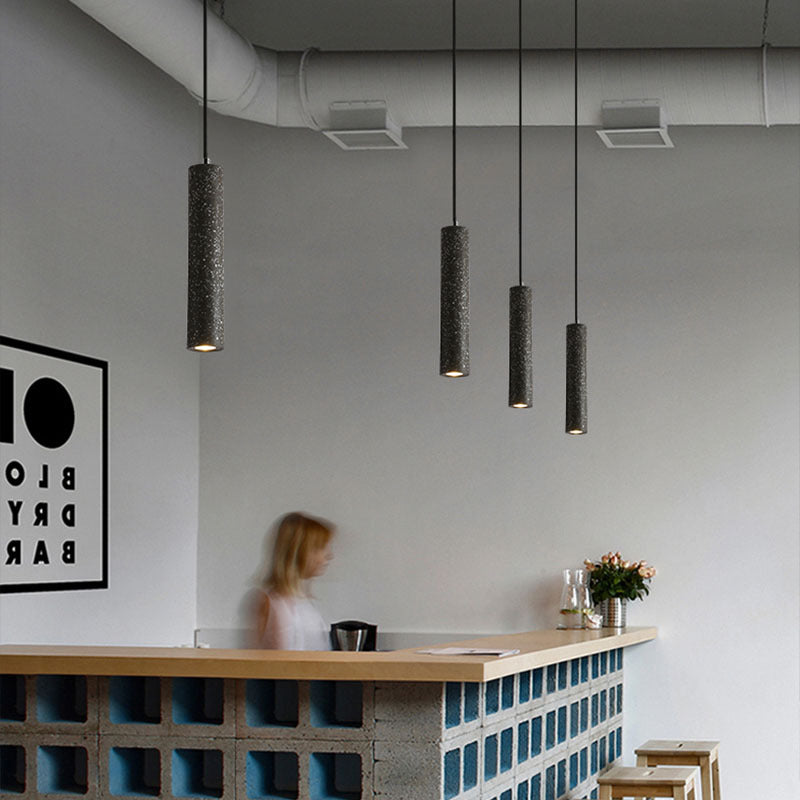 Creative Cement Table Lamp Nordic Style LED Hanging Light