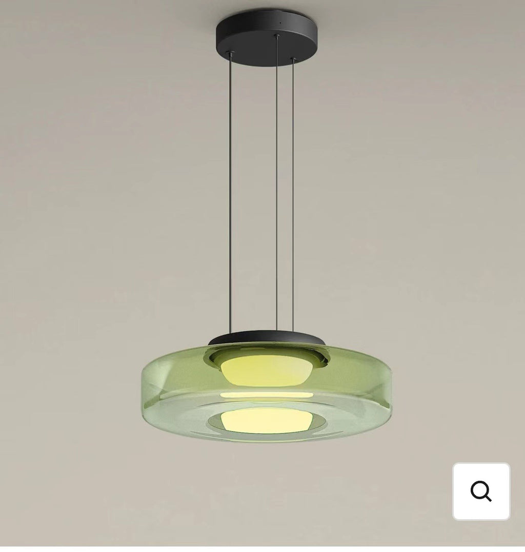 Nordic Glass Art Hanging Chandelier