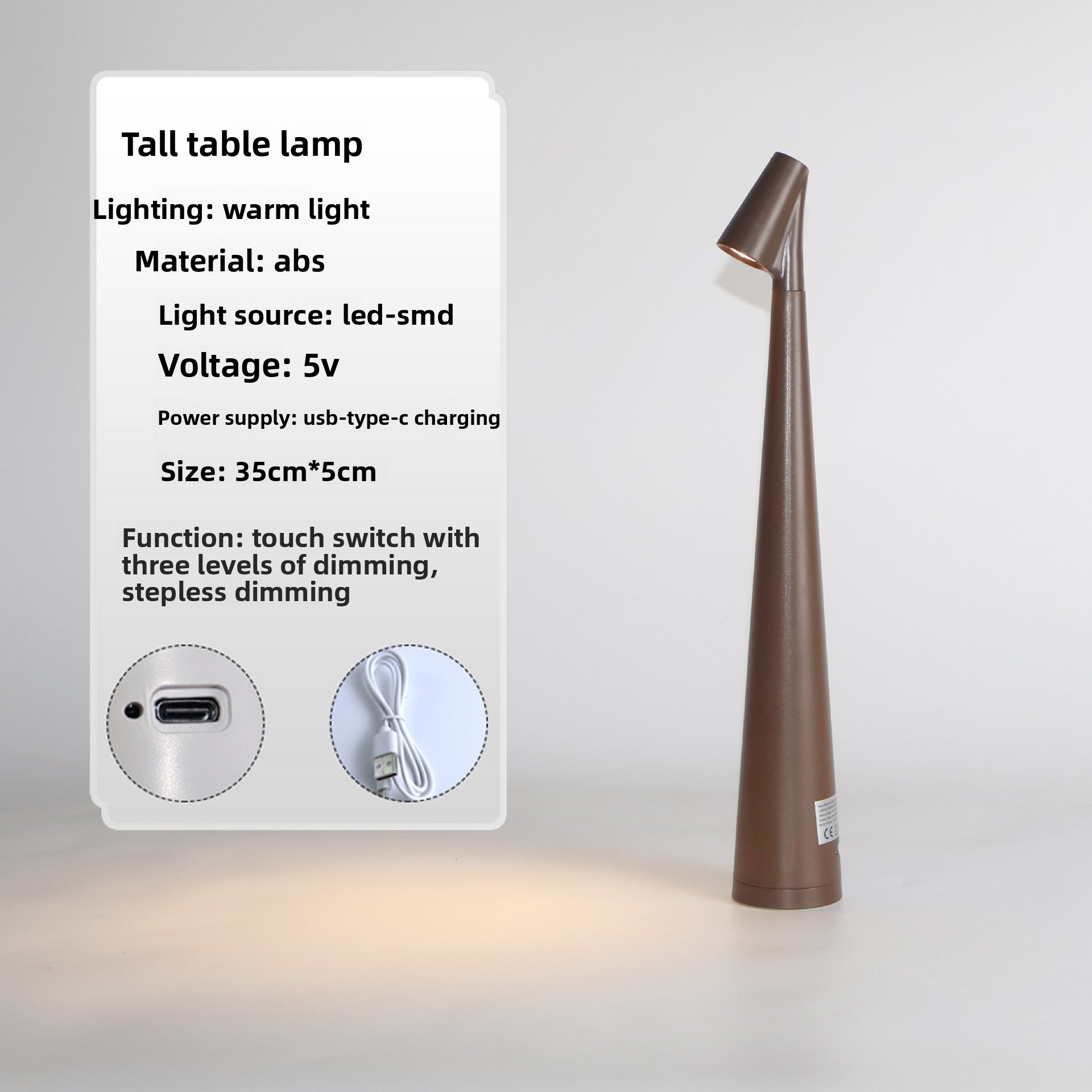 Dimmable Designer Table Lamp
