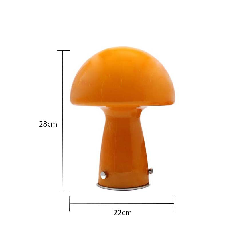 Mushroom bedside bedroom table lamp