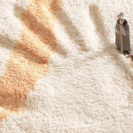Irregular Modern Carpet Non-slip Geometric Design