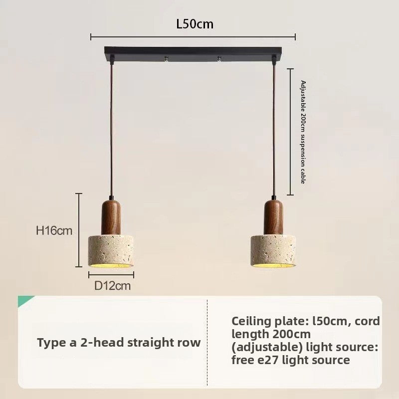 Adjustable Height Resin LED Chandelier