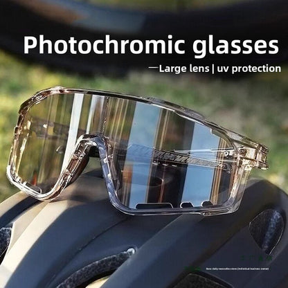 Color-Changing Sports Sunglasses with UV Protection