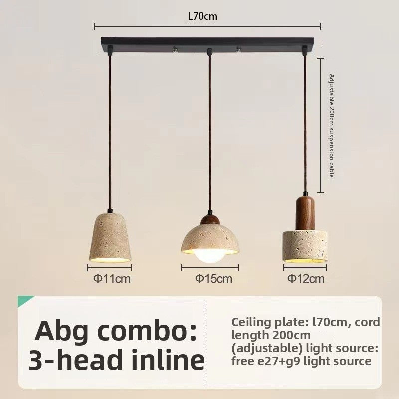 Adjustable Height Resin LED Chandelier
