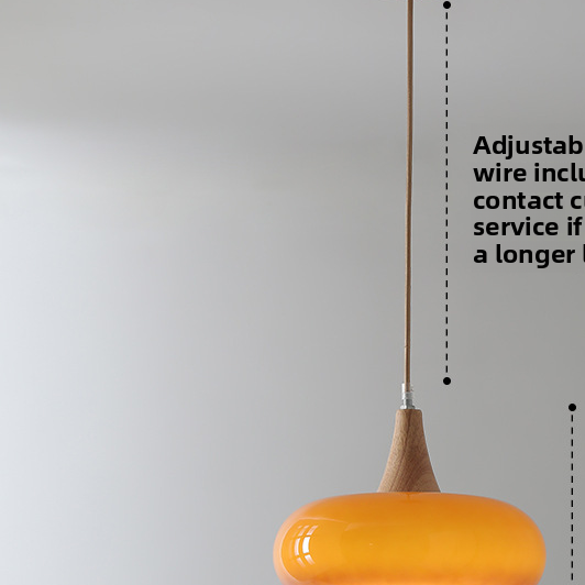 Scandinavian Wood Pendant Ceiling Light