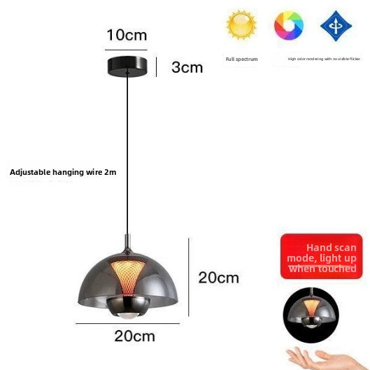 Adjustable Hand-Sweep Control Pendant Light