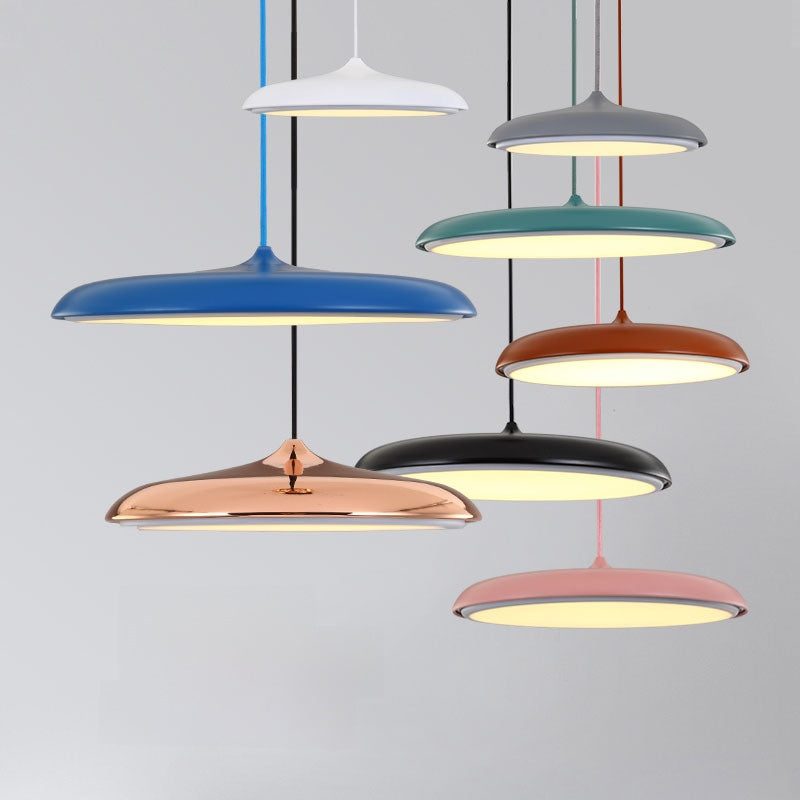 Modern Nordic LED Pendant Light Adjustable Minimalist Chandelier