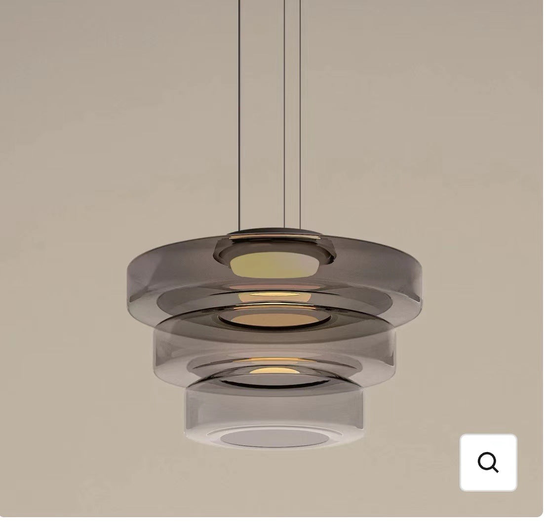 Nordic Glass Art Hanging Chandelier