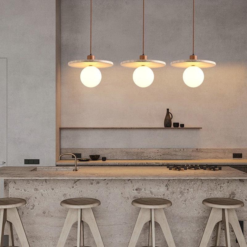 Adjustable Height Resin LED Chandelier