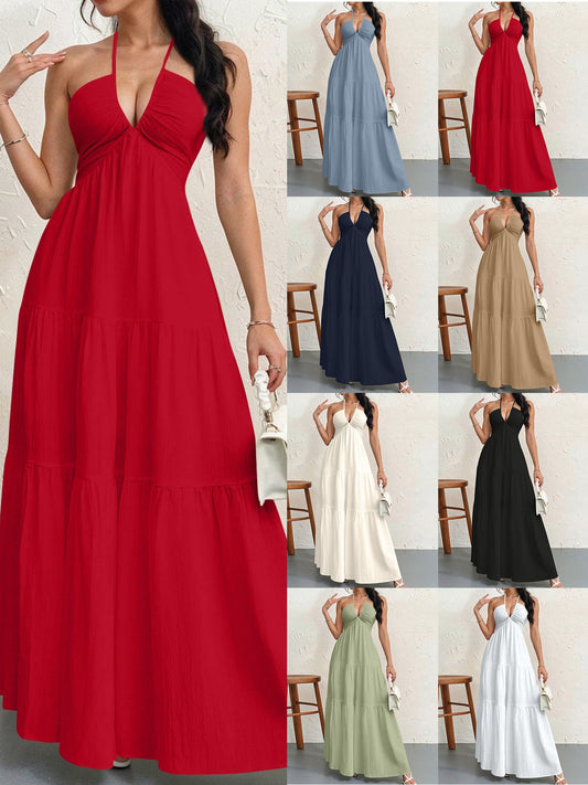 Womens Halterneck Dress