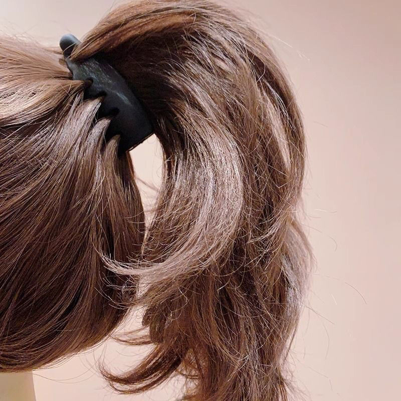 Leopard-print Claw Clipbanana Clip For Women