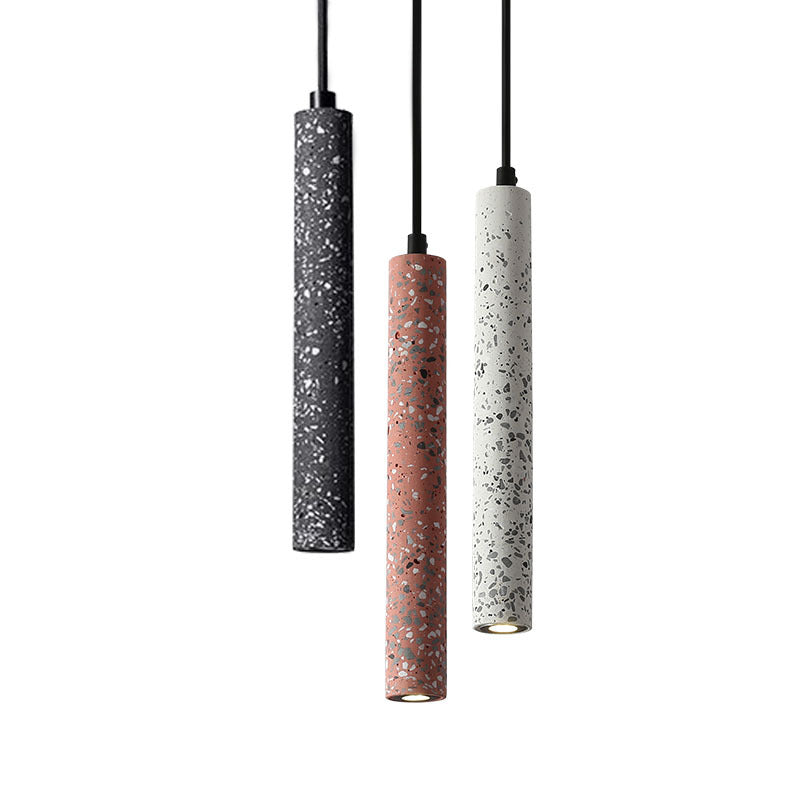 Creative Cement Table Lamp Nordic Style LED Hanging Light
