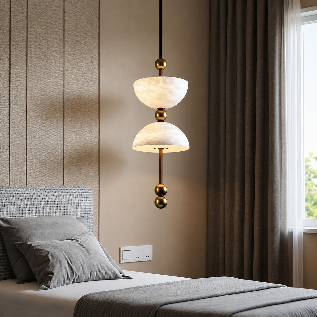 Retro-Wabi-Sabi Model Room Hotel Spanish-style Hall Entrance Lamp