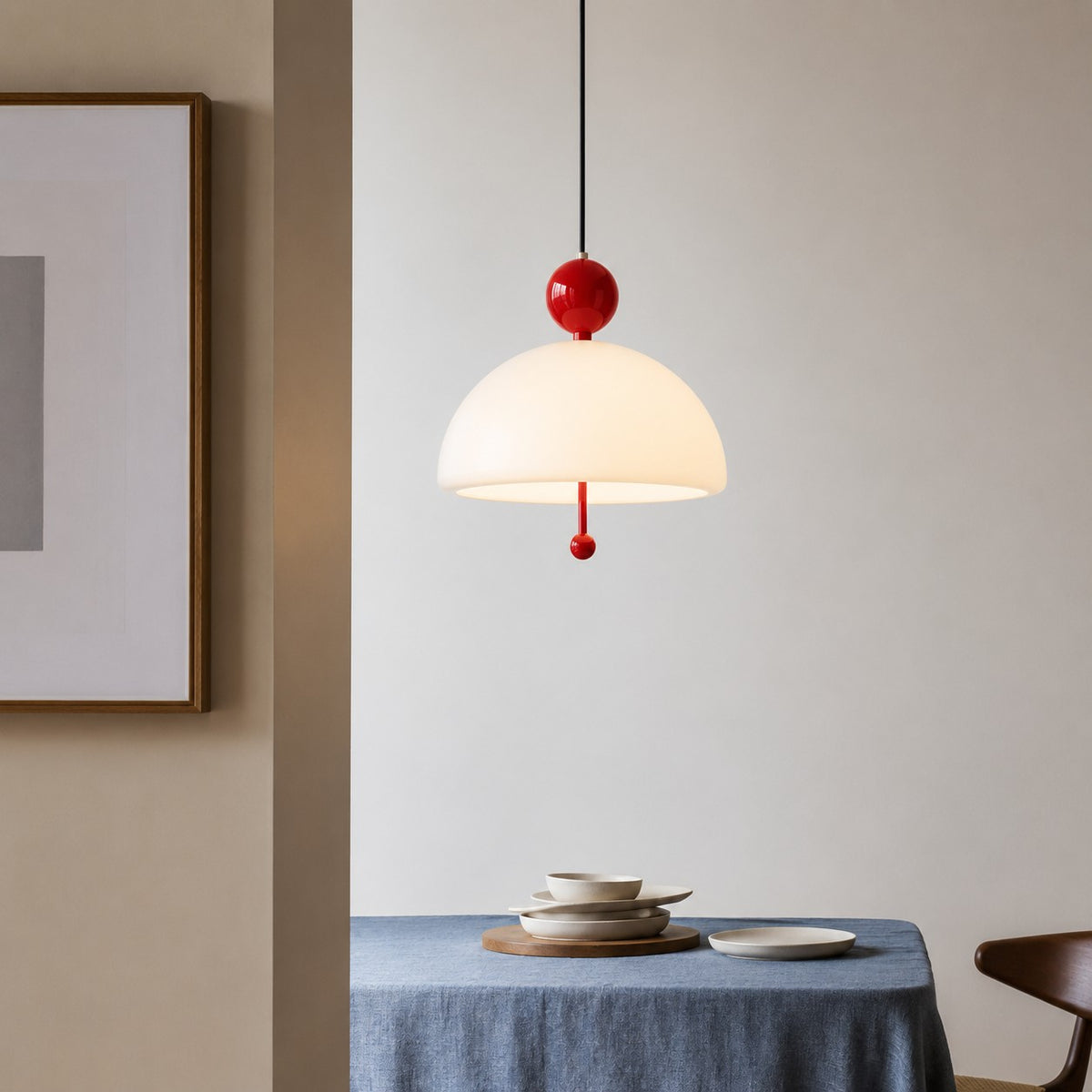 Homestay Hotel Study Vintage Cream Style Glass Chandelier