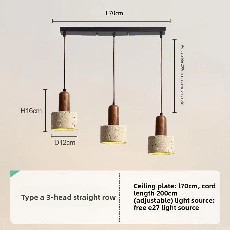 Adjustable Height Resin LED Chandelier