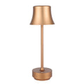 Tall metal table lamp