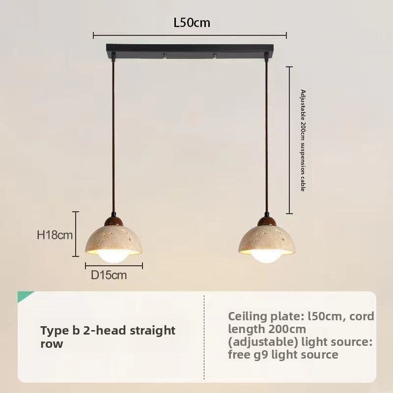 Adjustable Height Resin LED Chandelier