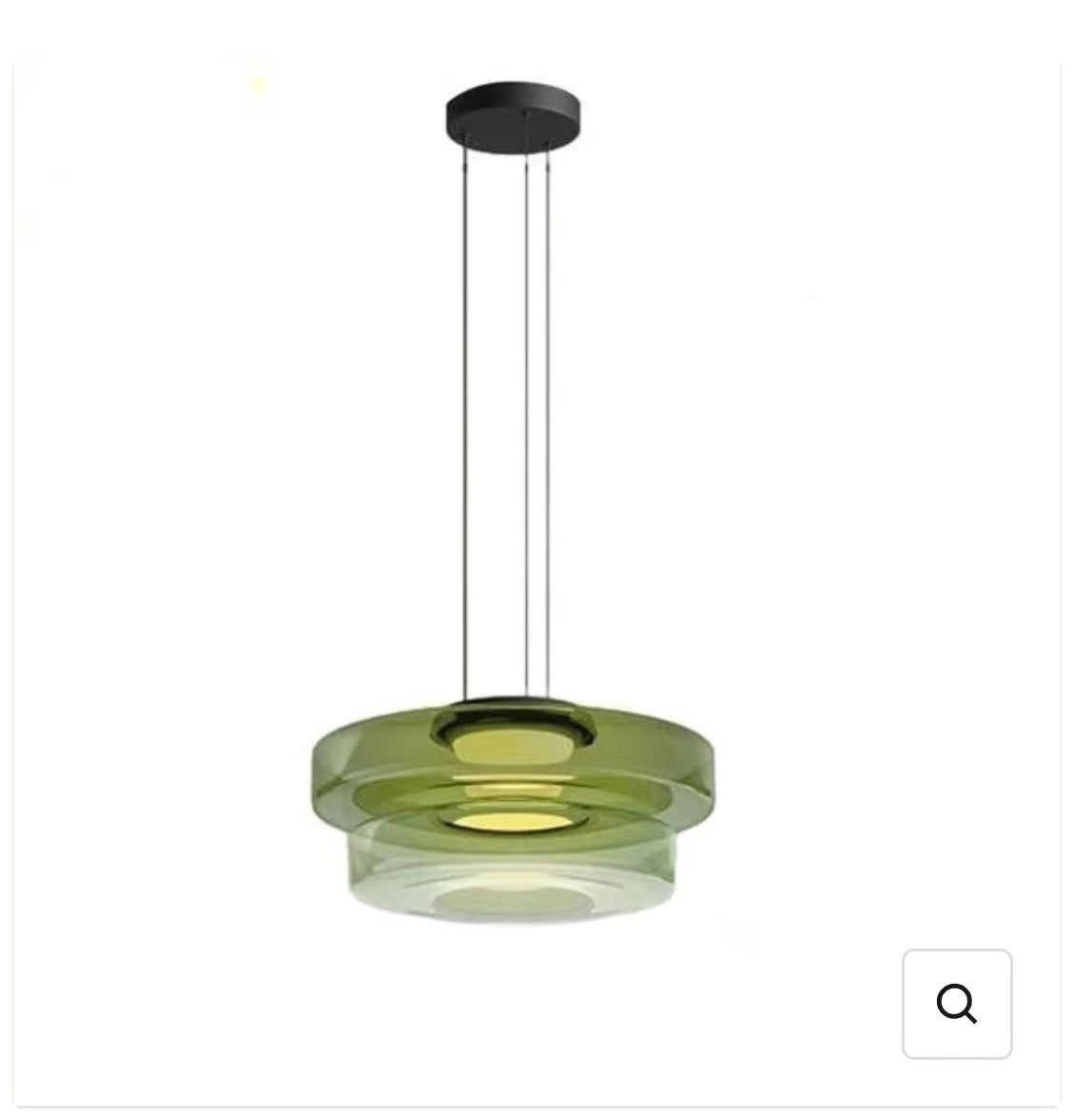 Nordic Glass Art Hanging Chandelier