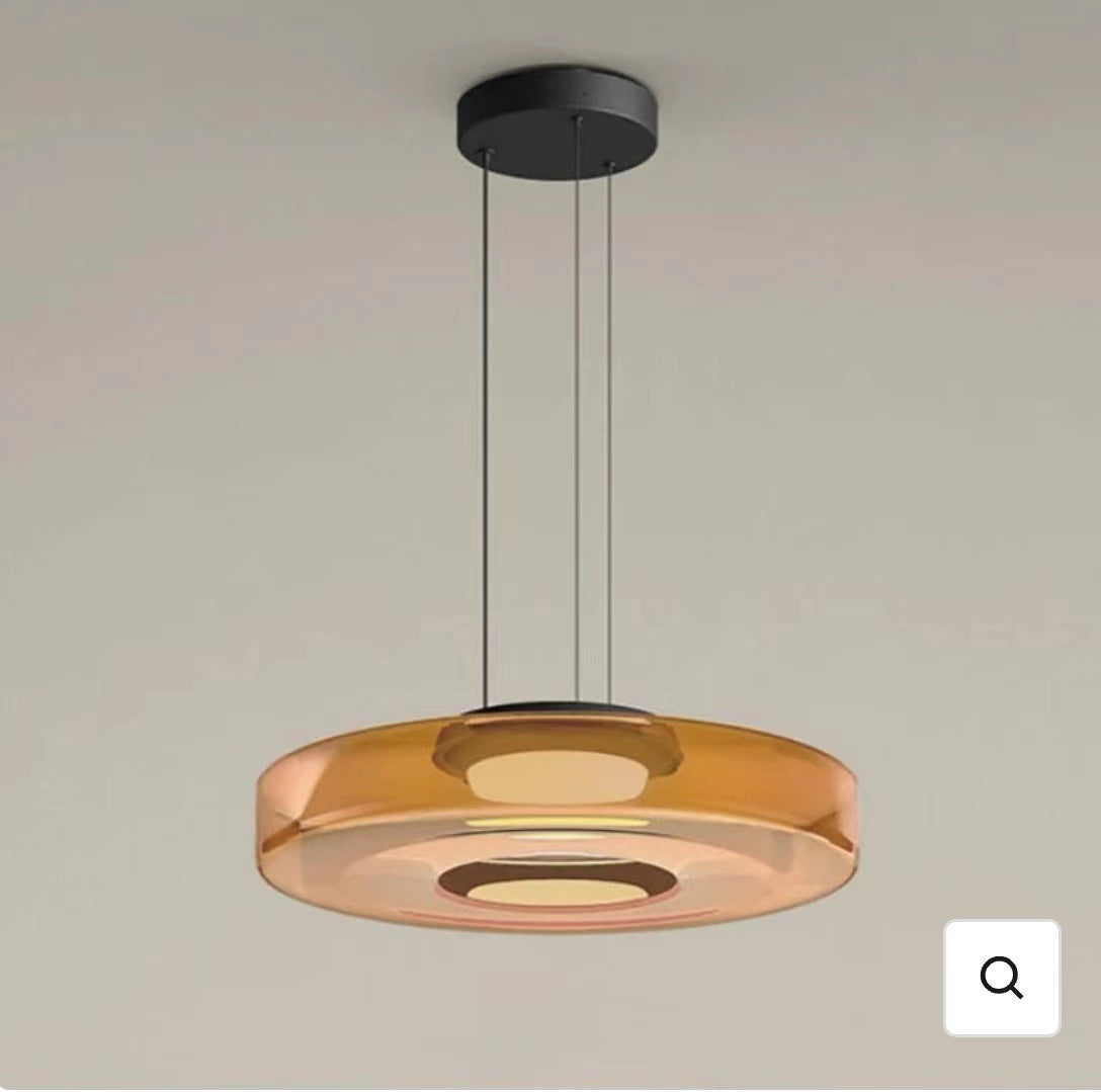 Nordic Glass Art Hanging Chandelier