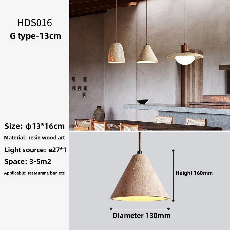 Adjustable Height Resin LED Chandelier