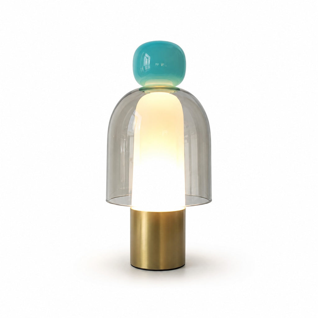 Bedside Lamp Dining-table Decoration Dimming Mushroom Charging Small Night Lamp