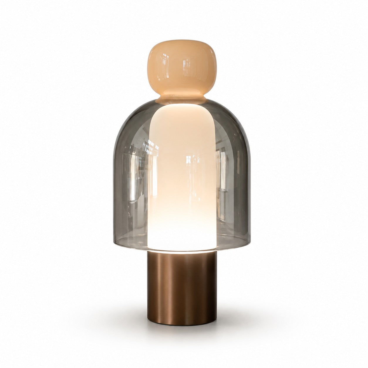 Bedside Lamp Dining-table Decoration Dimming Mushroom Charging Small Night Lamp