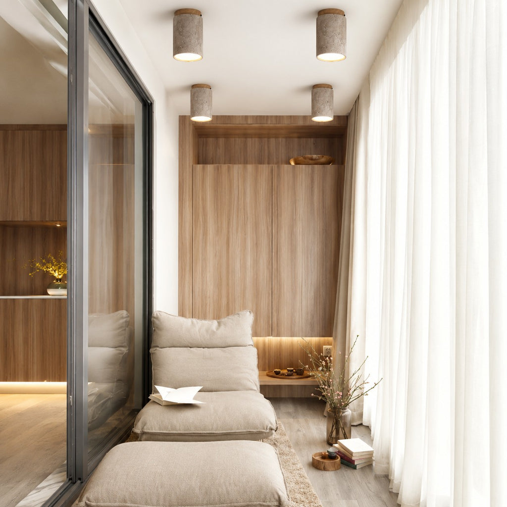 Modern Marble LED Ceiling Light for Home