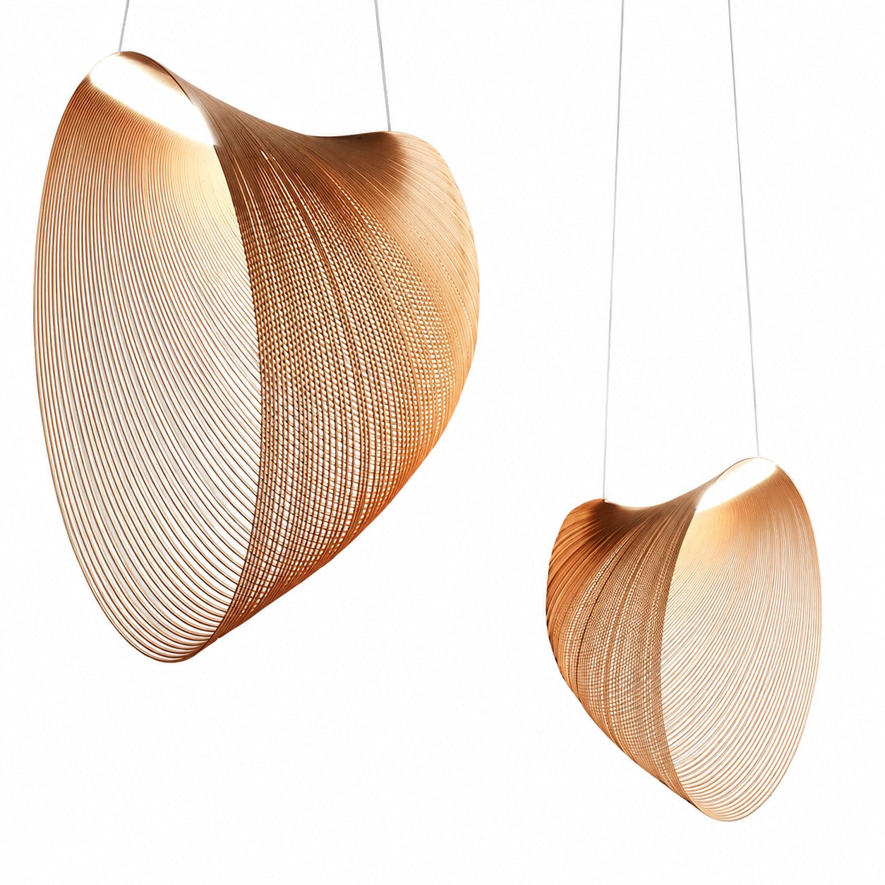 Special-shaped Woodcraft Ceiling Lamp Creative Minimalist Decorative Lamps