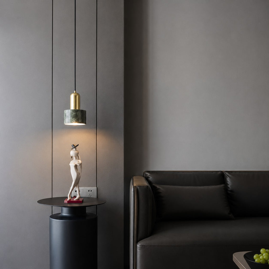 Marble Pendant Light For The Bedroom Bedside
