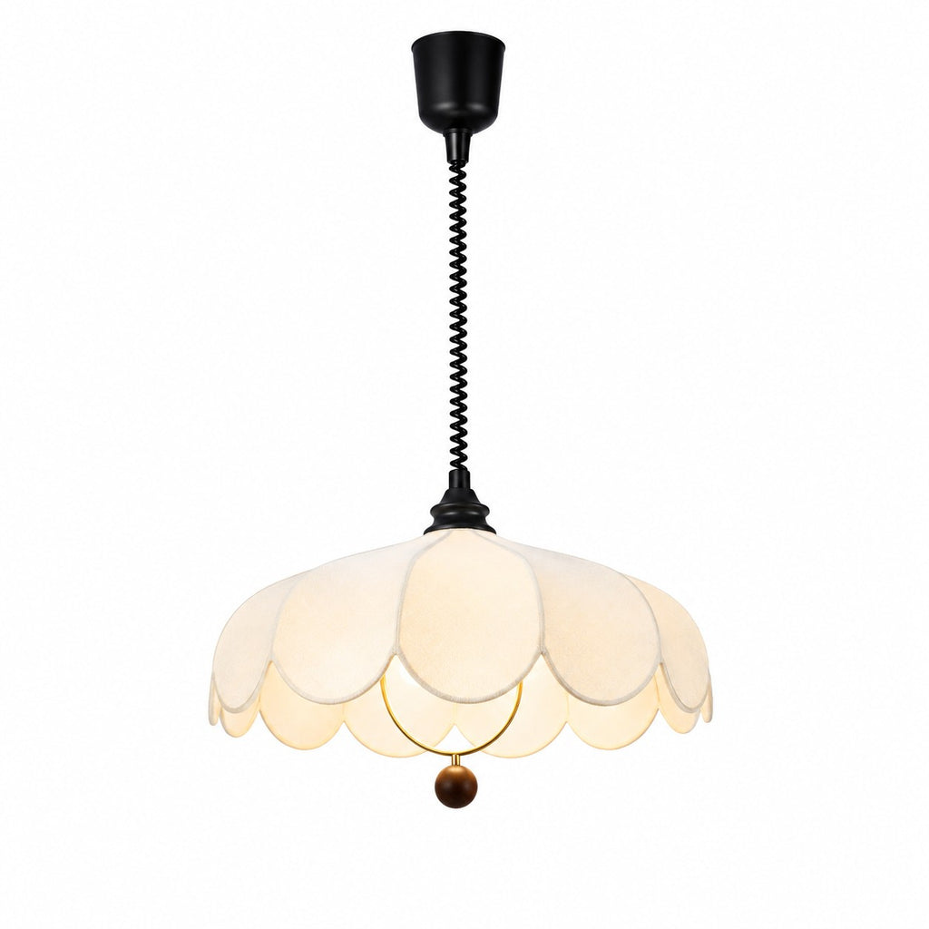 French Retro Cream Style Dining Roomliving Room Chandelier Retractable