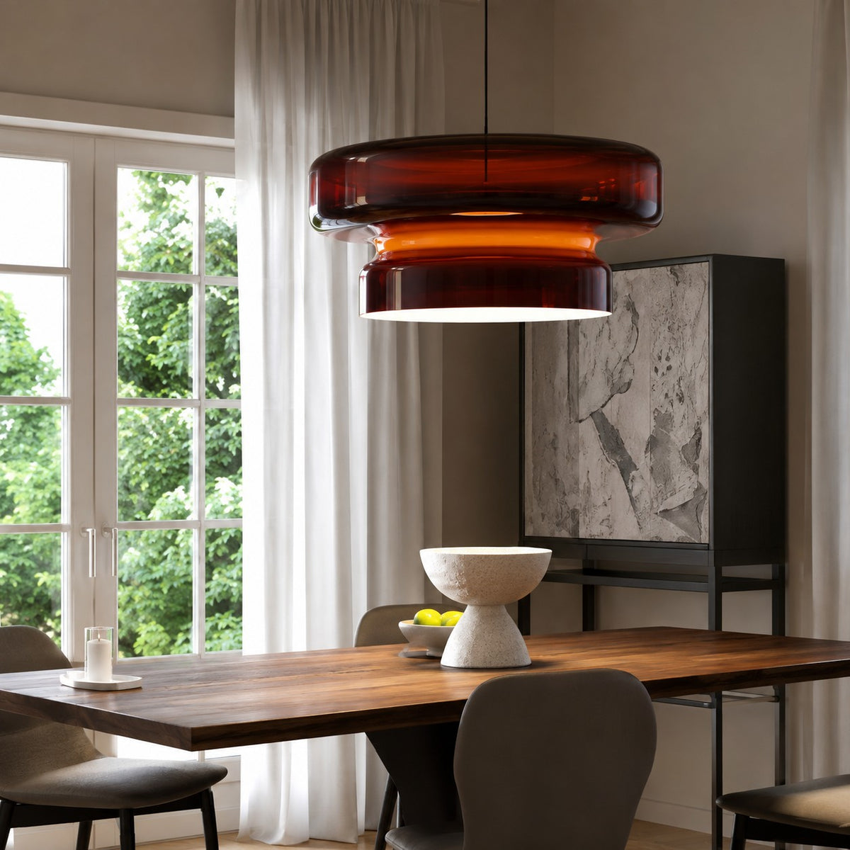 New Fashion Western Restaurant Bar Bedroom Glass Chandelier