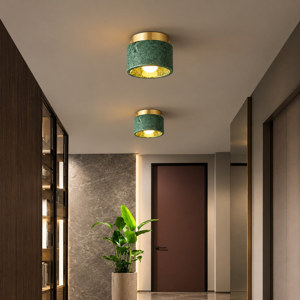 Entrance Corridors Hallway Pass Daoming Creative Marble Balcony Ceiling Light